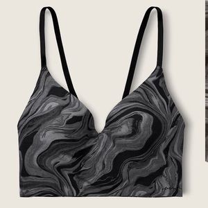 Pink VS Wireless Push Up Bra